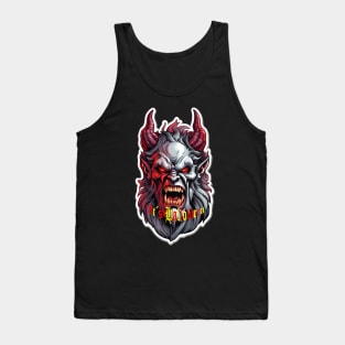 Feuerrote Finsternis - Halloween - Roter Teufel Tank Top